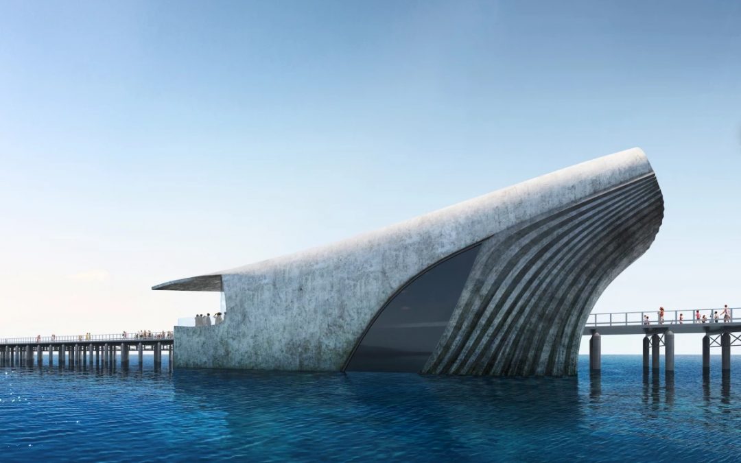 Whale-shaped Marine Observatory Reveals Life Below the Waves