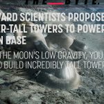 ساخت برج های عظیم بتنی در کره ماه