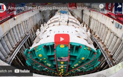 Amazing Tunnel Digging Process