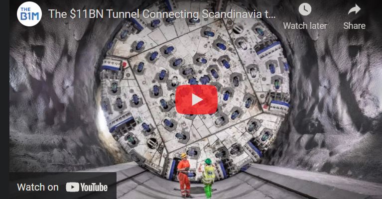 Tunnel Connecting Scandinavia to the Mediterranean
