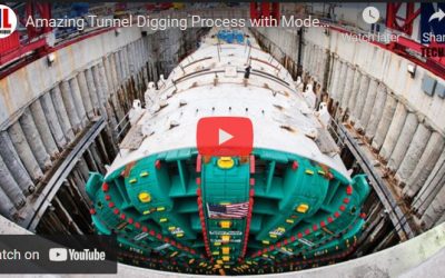 Amazing Tunnel Digging Process with Modern Machines and Skilful Worker