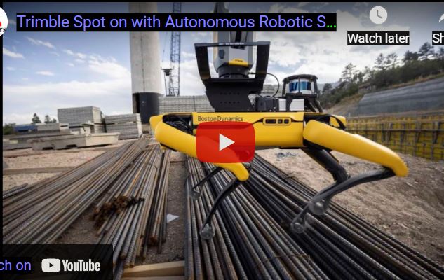 Trimble Spot on with Autonomous Robotic Scanning solution