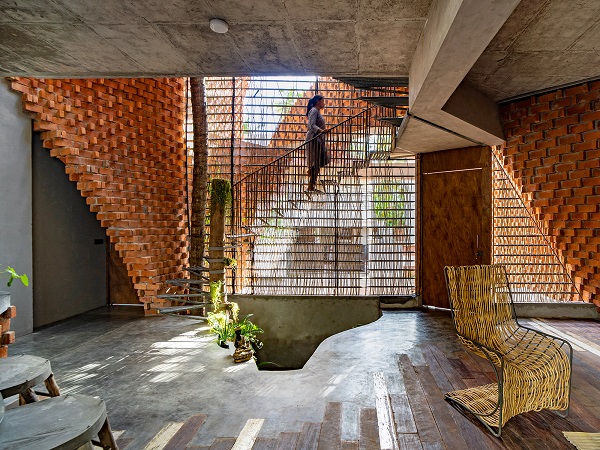 brick based design in construction