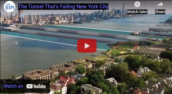 north river tunnel betwen nwe york and newjersey