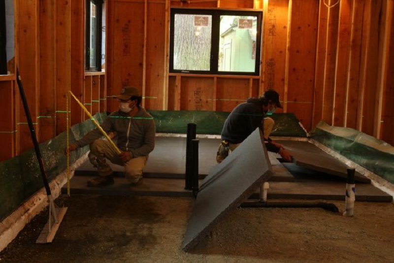 How to Insolate Concrete-free Slabs