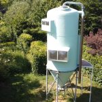Old Grain Silo Transformed into One-of-a-kind micro-house