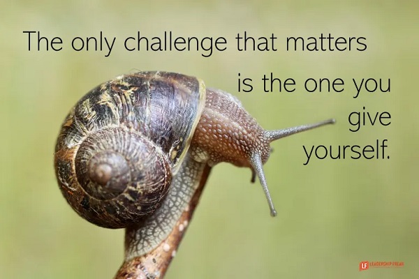 THE ONLY CHALLENGE THAT MATTERS