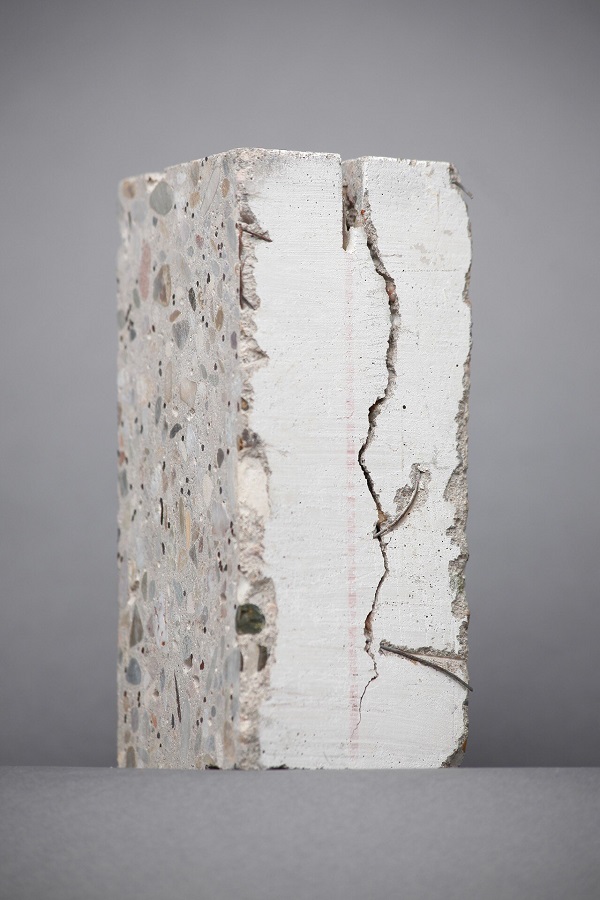 CT analysis of concrete beams