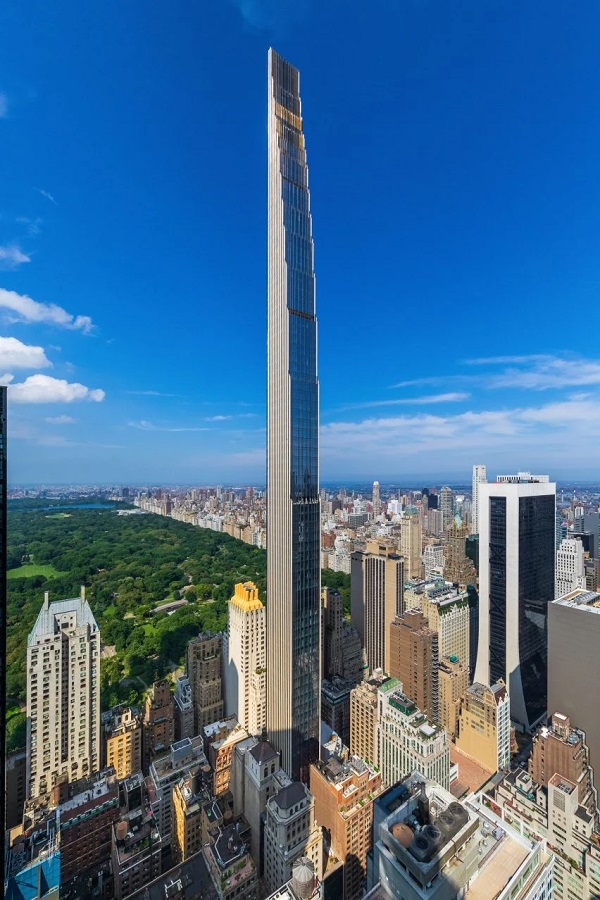 The tower is the skinniest in the world. Photo by Evan Joseph