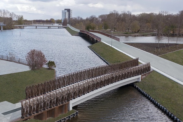 Sensor-packed Footbridge Demonstrates Efficacy of Flax Construction