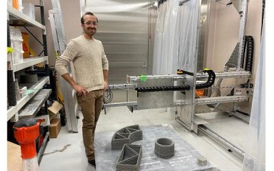 Researcher Aims to Refine Concrete 3D Printing for Homes