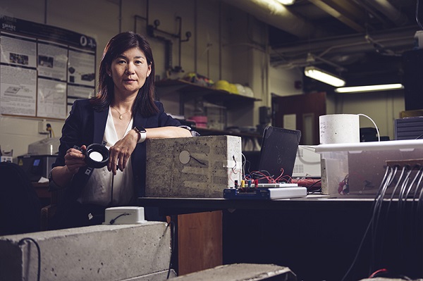 Smart concrete from Purdue named a Next Big Thing in Tech by Fast Company magazine