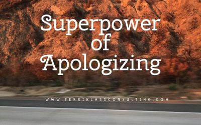 Why Apologizing is a Leadership Superpower