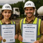 Certified Concrete Placement Inspectors CPI certificate awarded to participants who become certified as Concrete Placement Inspectors