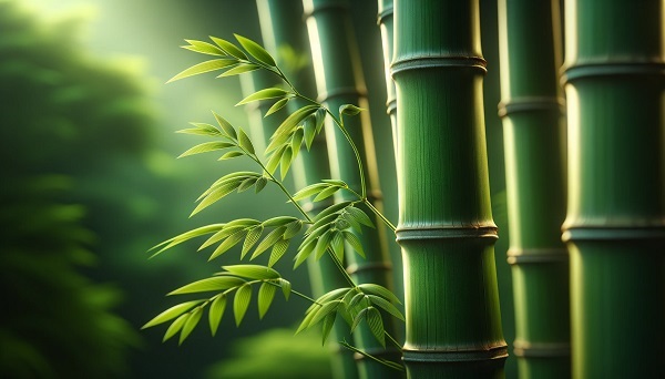 Bamboo-Reinforced Concrete