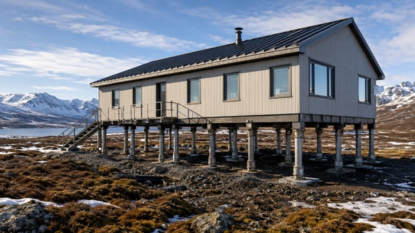 How to Design a Permafrost Foundation for Long-Term Stability in Arctic Conditions