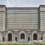 Building and Restoration: Reviving the Historic Michigan Central Station Restored Michigan Central Station illustrating building and restoration through preservation of its historic architecture.